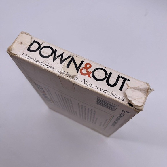 Down & Out Vintage 1979 Dice Game Model # 2231 Complete Adult Math Game Mag-Nif - Picture 10 of 10